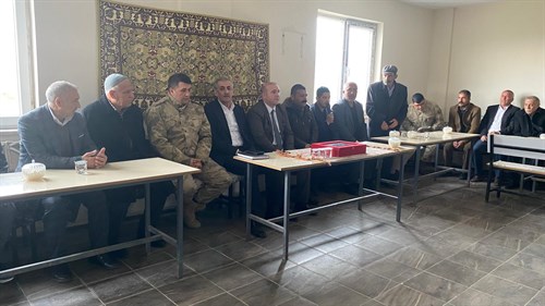 Kaymakamımız Sn. Hasan TAŞ, Suluca köyümüzde ikamet eden Kıbrıs Gazimiz Süleyman PİSİL’in taziyesine katıldı.